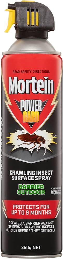 mortein powergard crawling insect surface spray barrier outdoor 350g