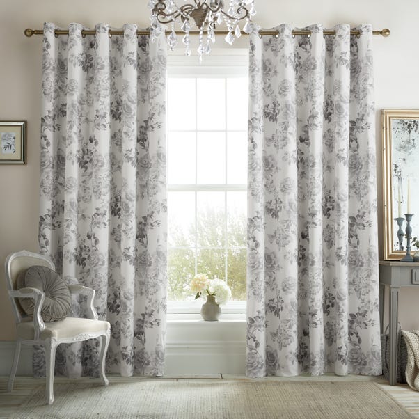 grey curtains dunelm