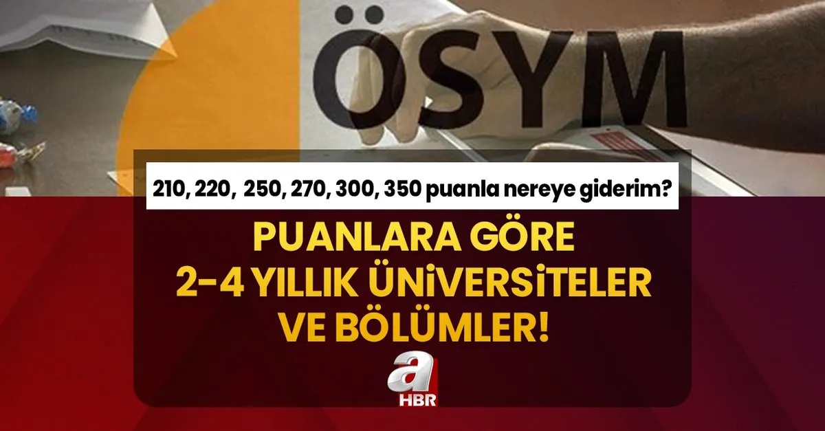 220 puanla hangi üniversiteye girebilirim 2023