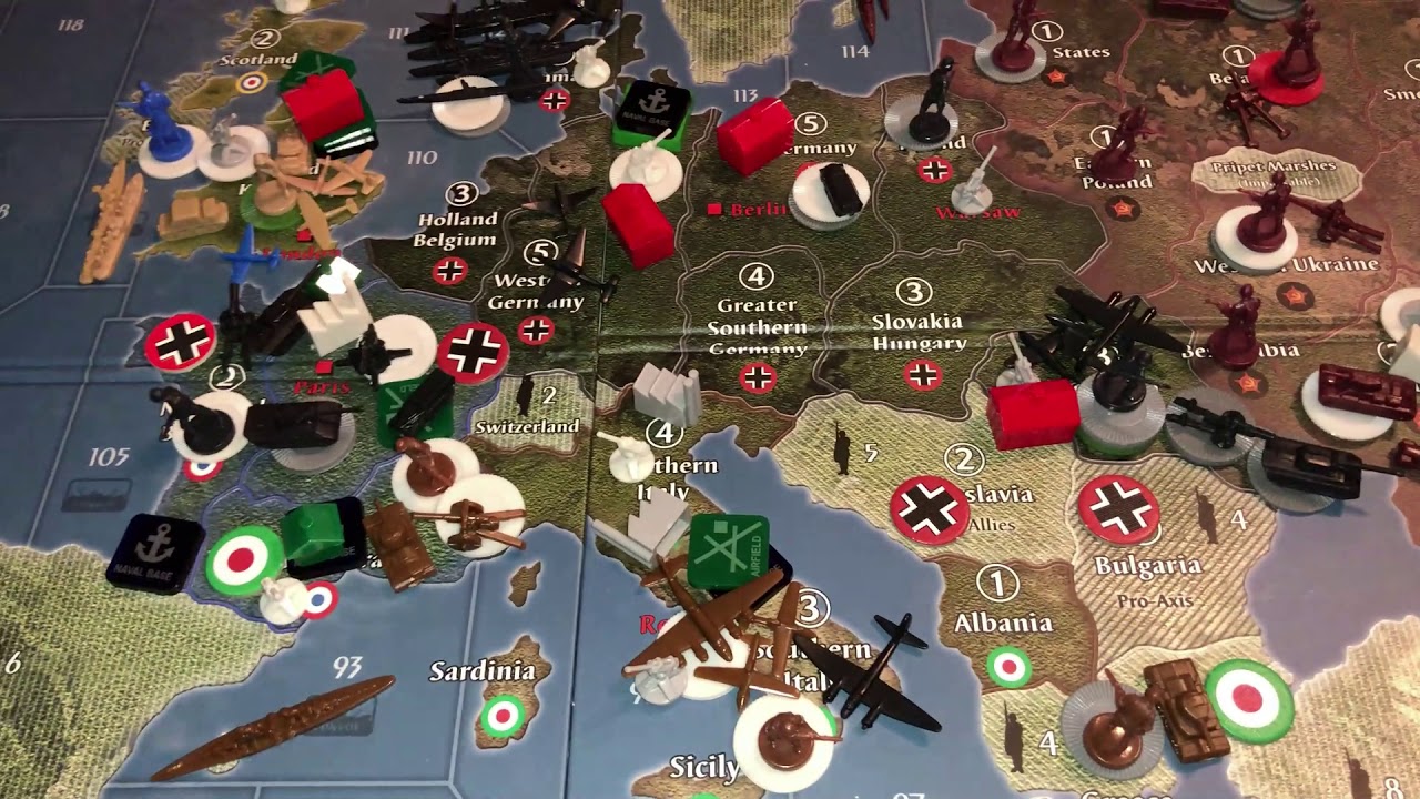 axis and allies gameplay