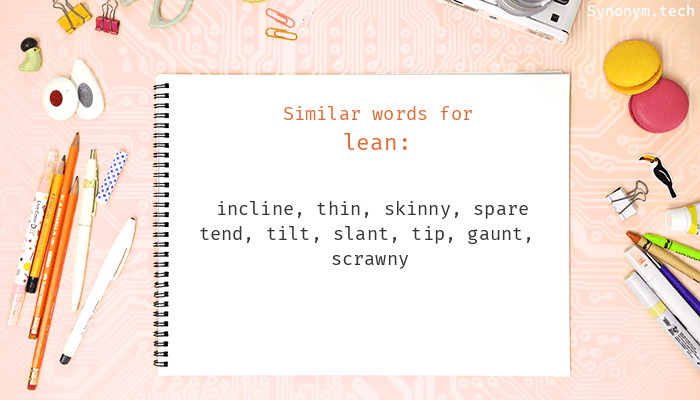 synonym lean