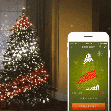 christmas tree app controlled
