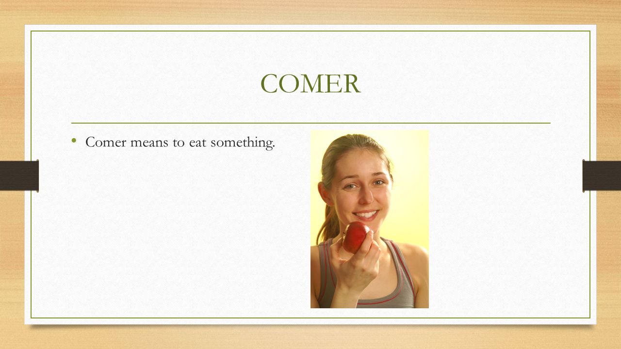 comer meaning spanish to english