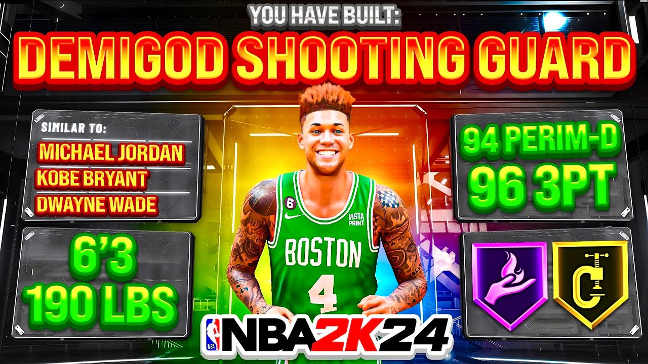 2k24 shooting guard build