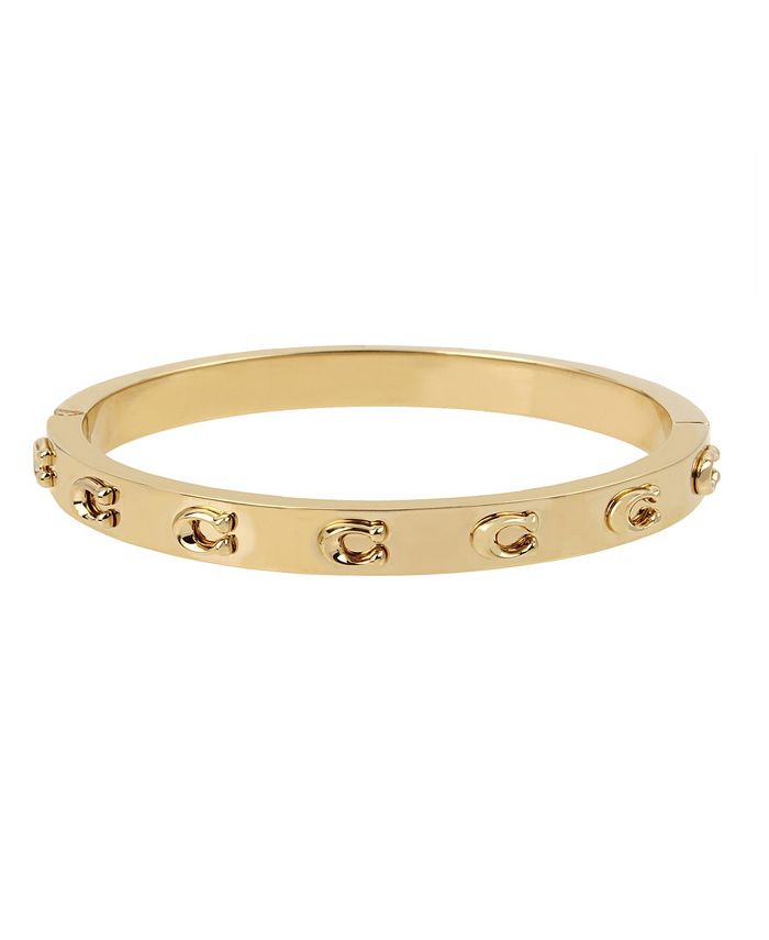 coach gold bracelet