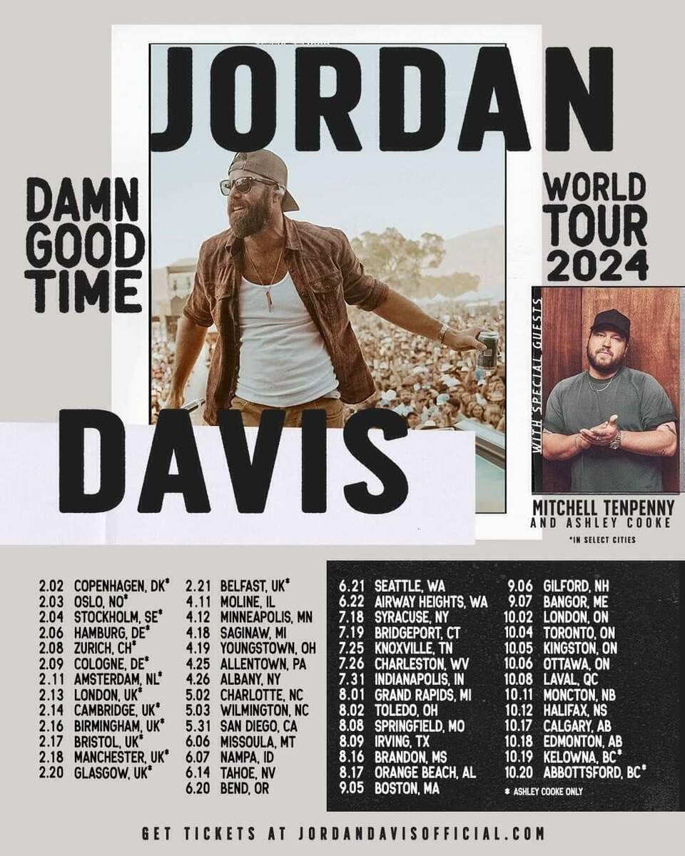 jordan davis setlist 2023