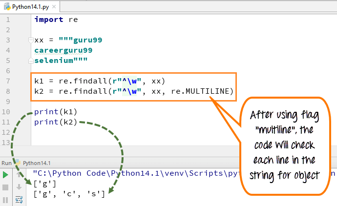 regex match python