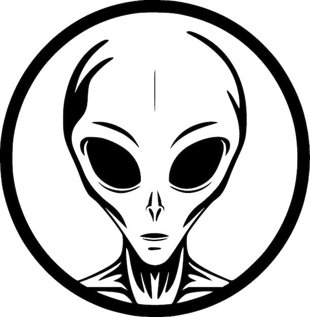 alien minimalista