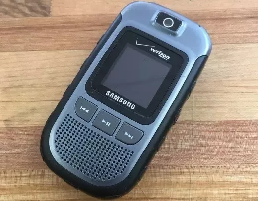 flip phone with spotify