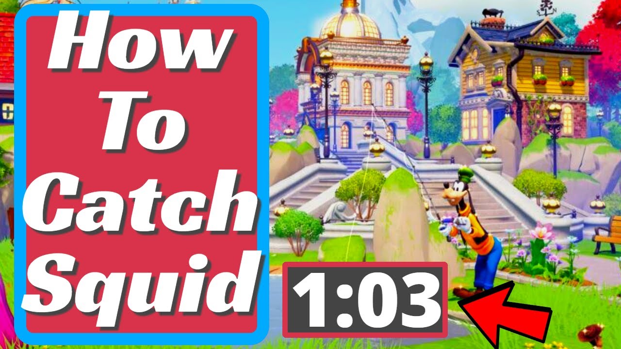 how to catch squid dreamlight valley
