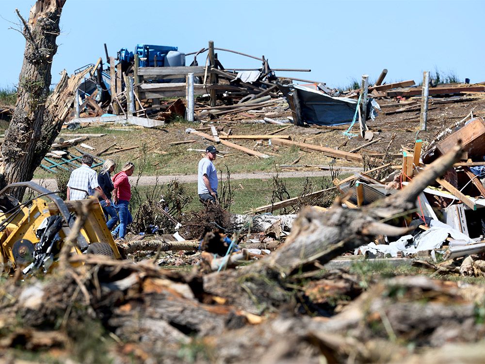 what category was the didsbury tornado