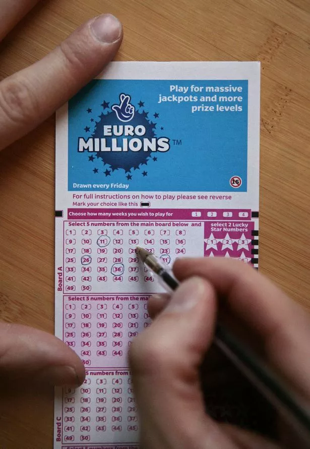 euromillions numbers how many