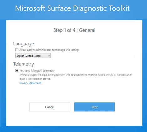 surface diagnostic toolkit