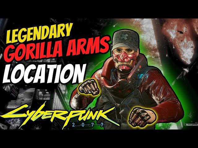 cyberpunk free gorilla arms