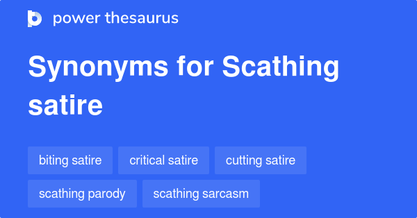 satire synonym