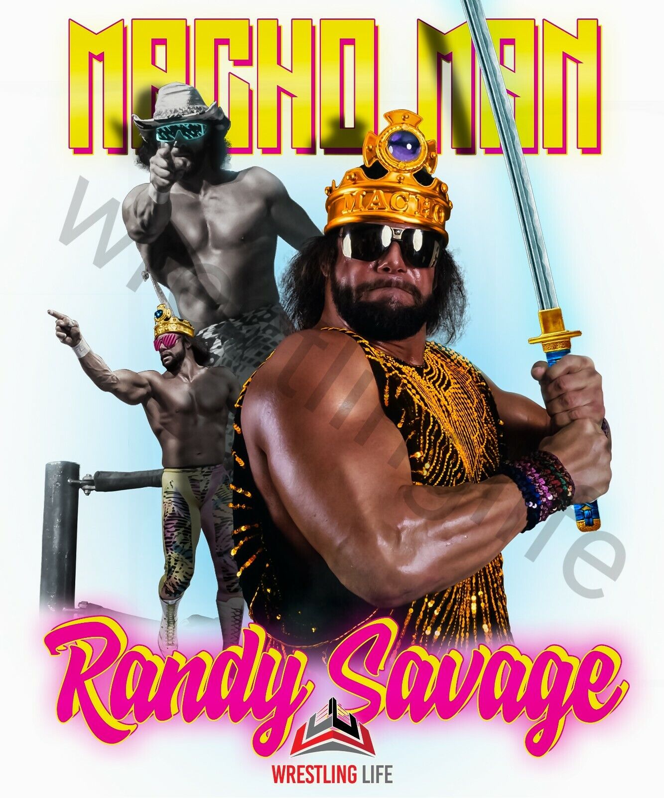 macho man poster