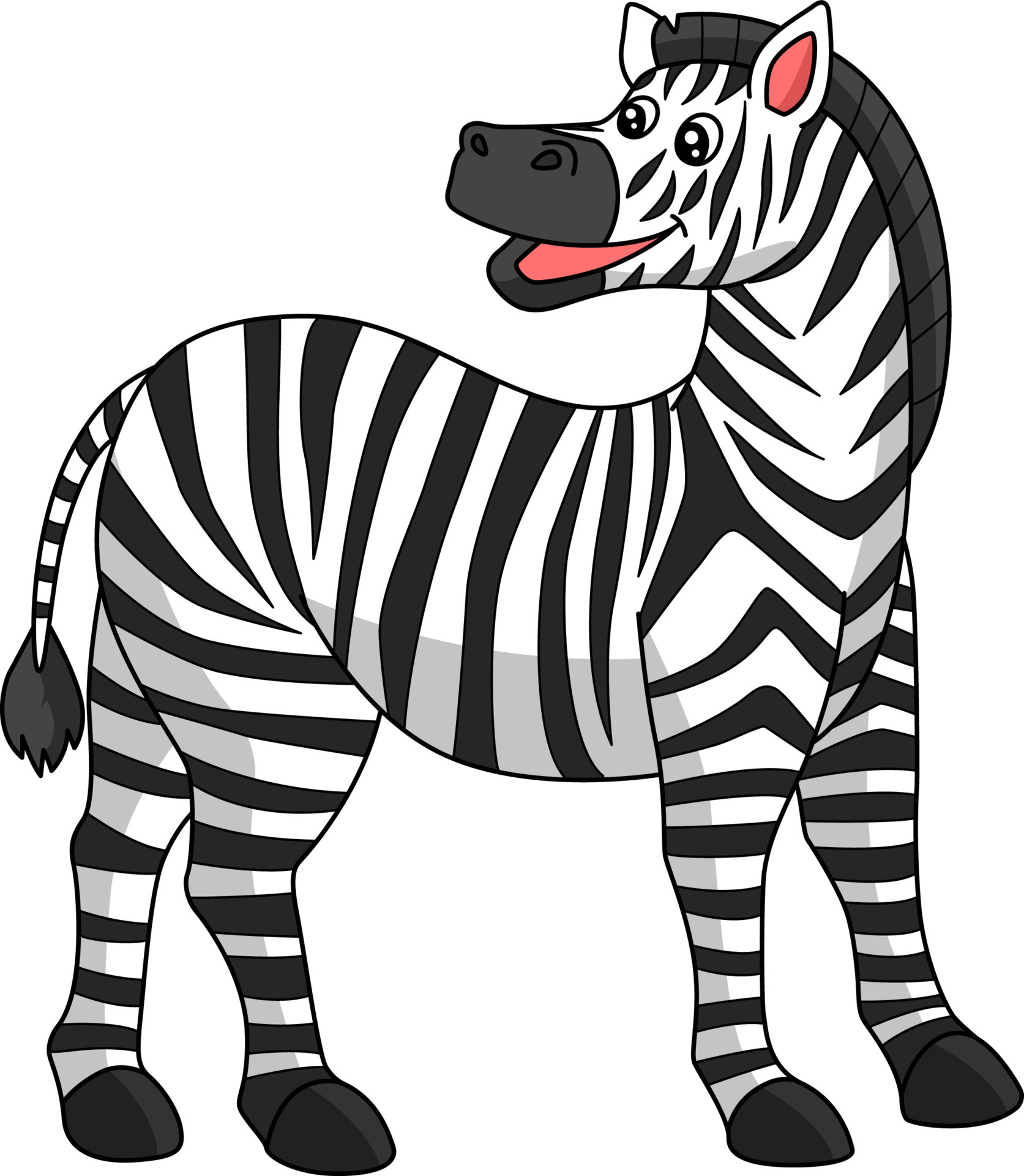 clipart zebra