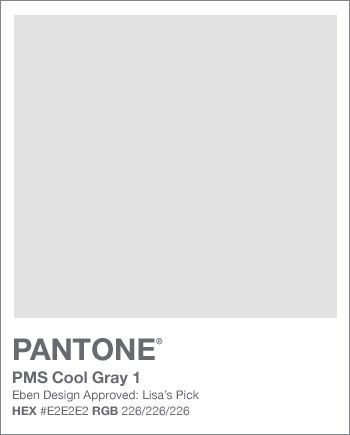 pantone pastel grey