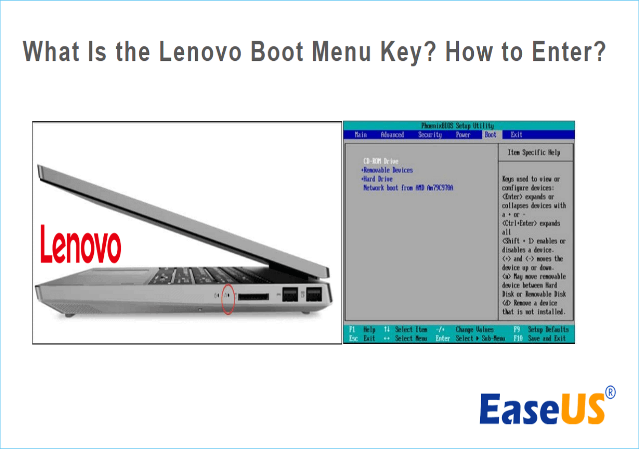 boot button for lenovo