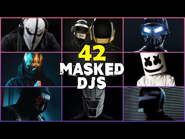 dj with mask on youtube