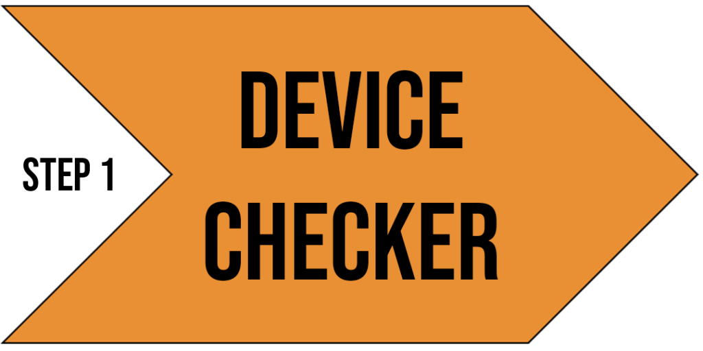 weblio device checker
