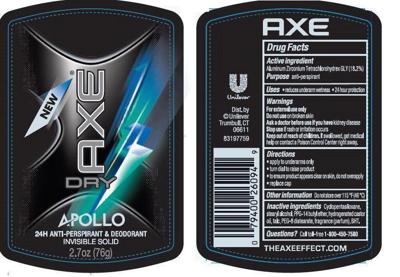 ingredients of axe deodorant