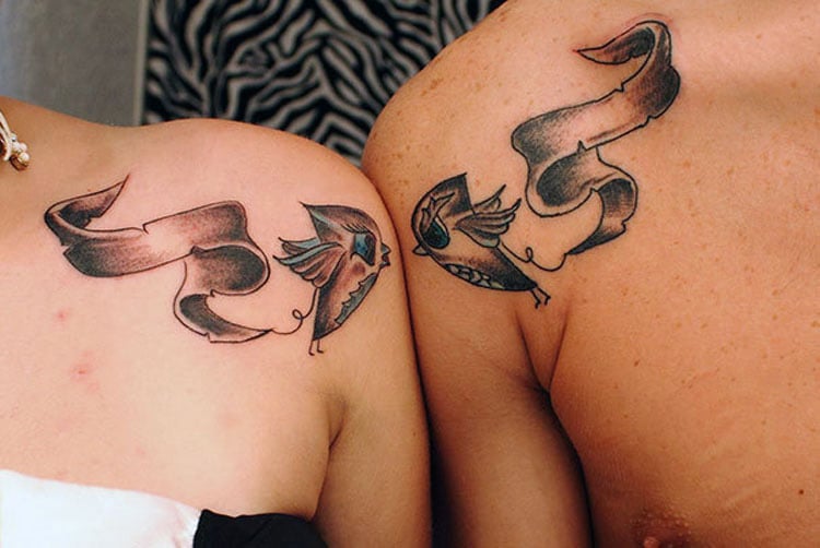 tatuajes de pareja grandes