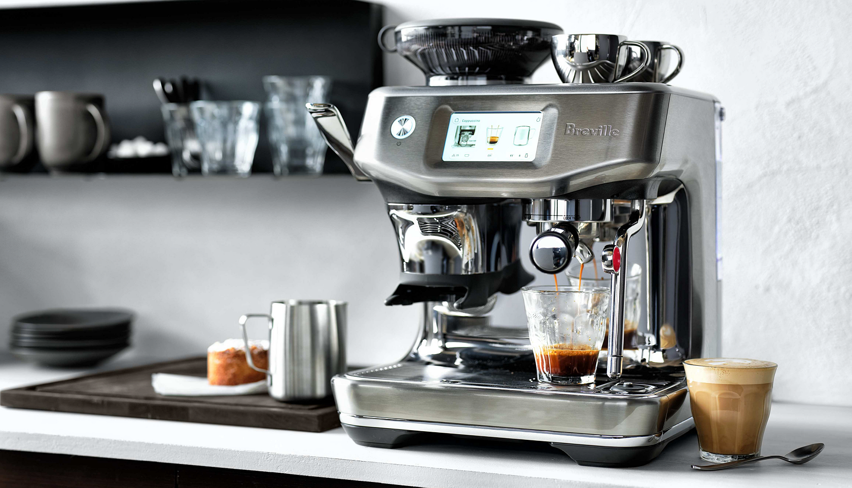 breville barista express impress touch