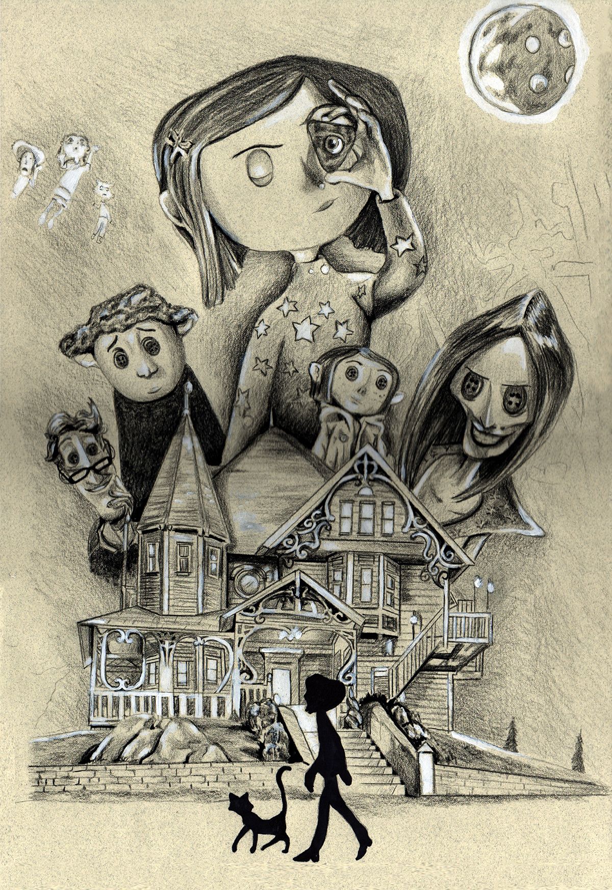 drawings of coraline