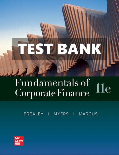 fundamentals of corporate finance 11th edition pdf