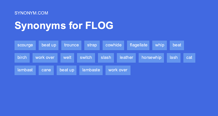 flog synonym