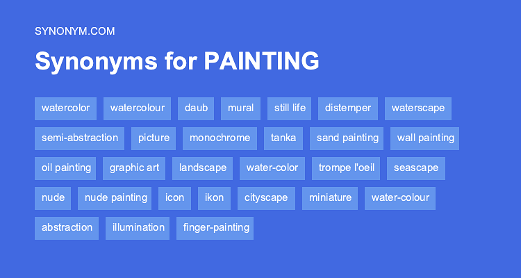 painting synonym