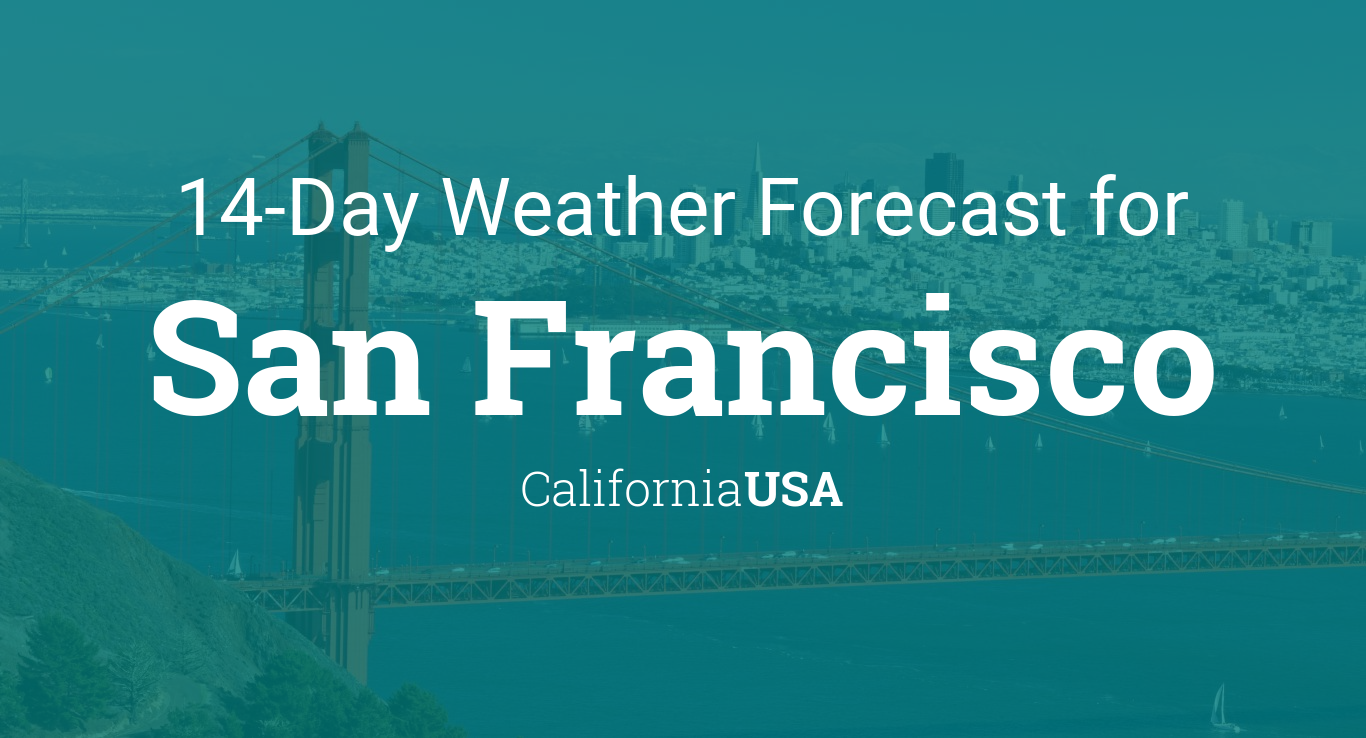 san francisco 14 day forecast