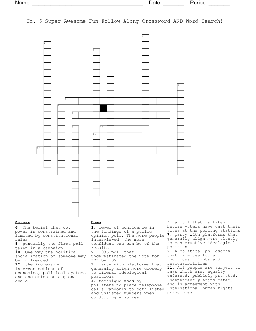 follow closely crossword