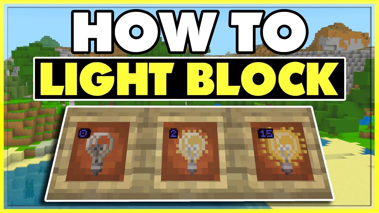 minecraft light block