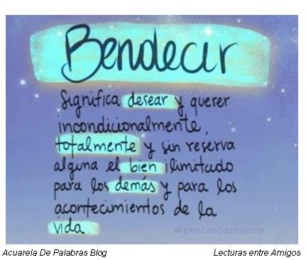 bendiciones meaning