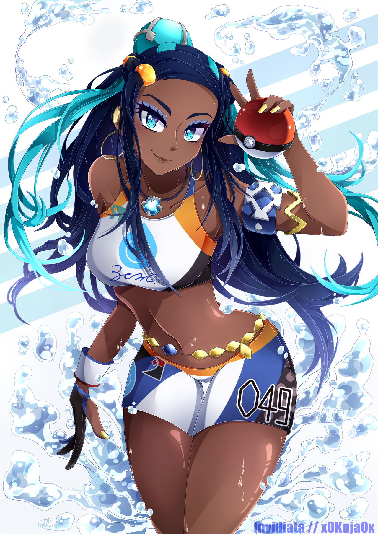 pokemon nessa fanart