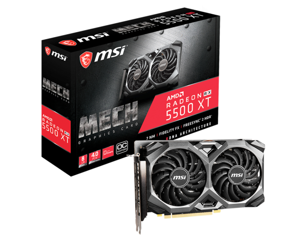 amd radeon rx 5500