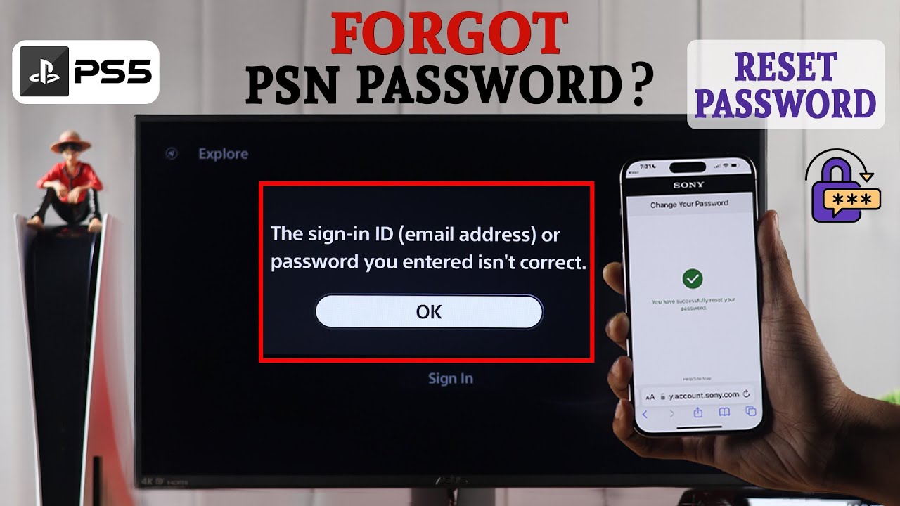 forgot psn password