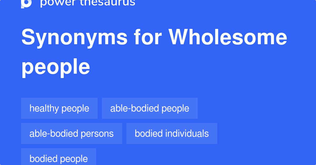 wholesome synonym