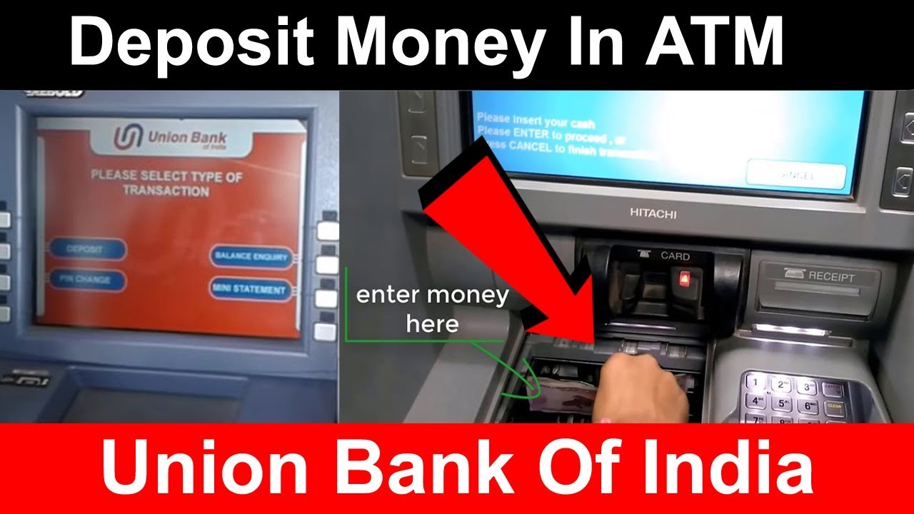 union bank deposit machine