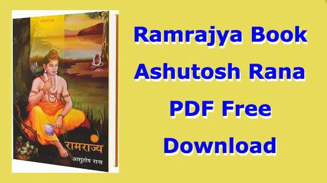 ashutosh rana book pdf free download