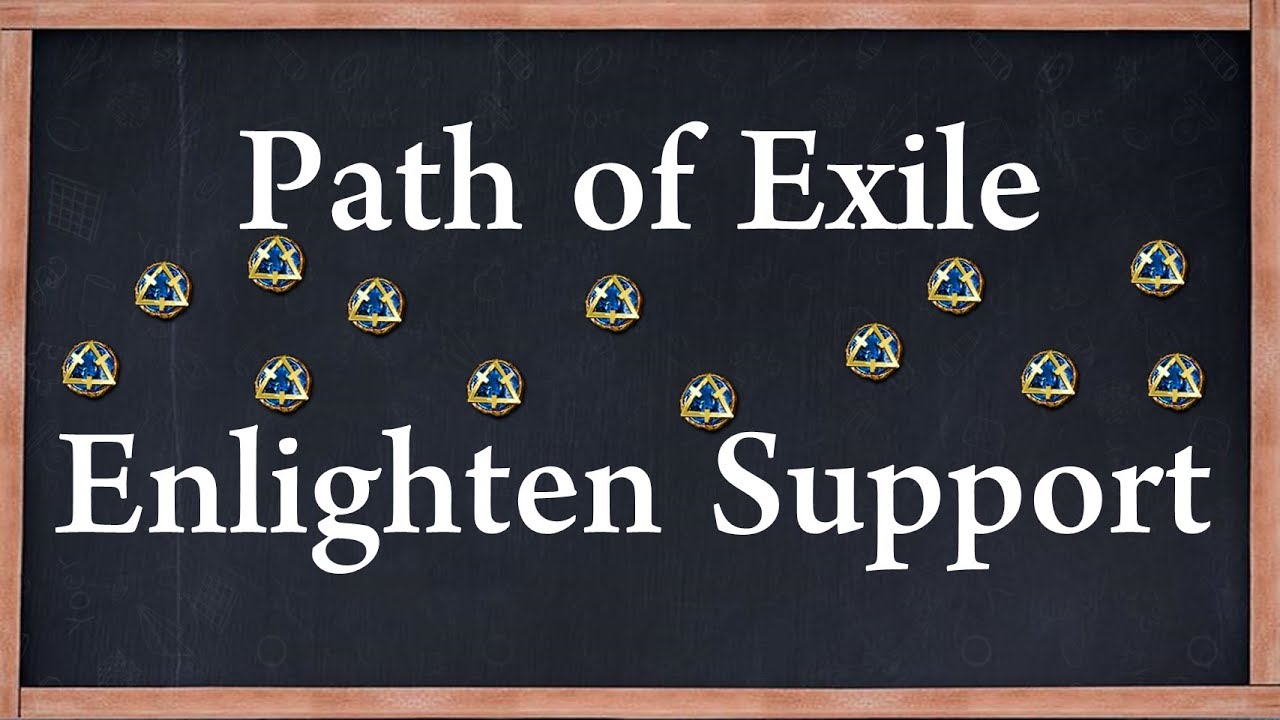 path of exile enlighten gem