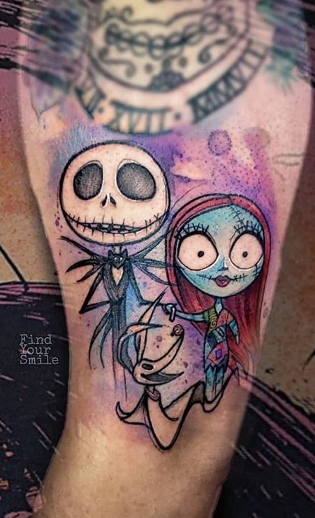 jack sally tattoo