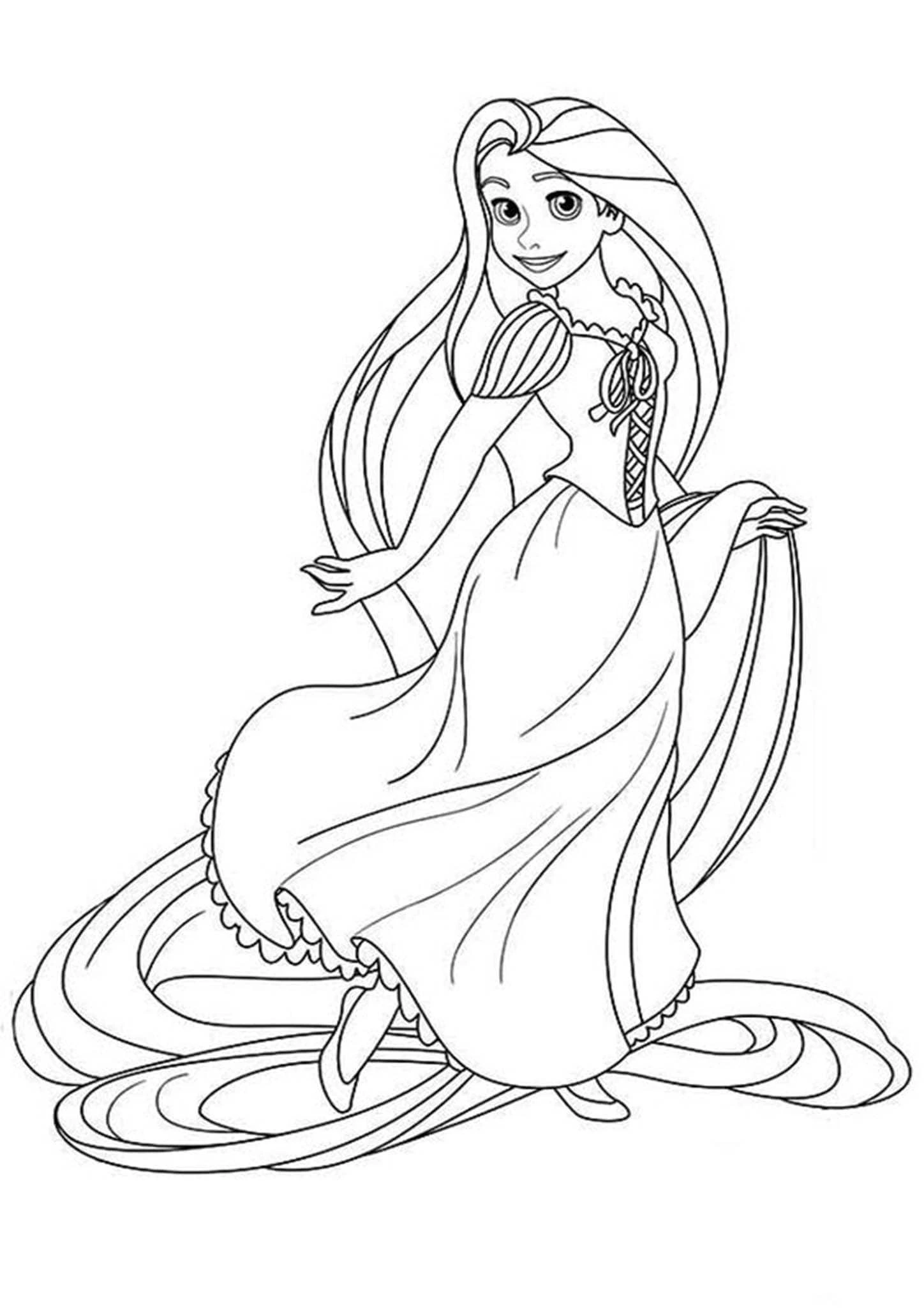 disney princess coloring pages