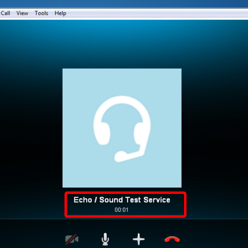 skype echo sound test service
