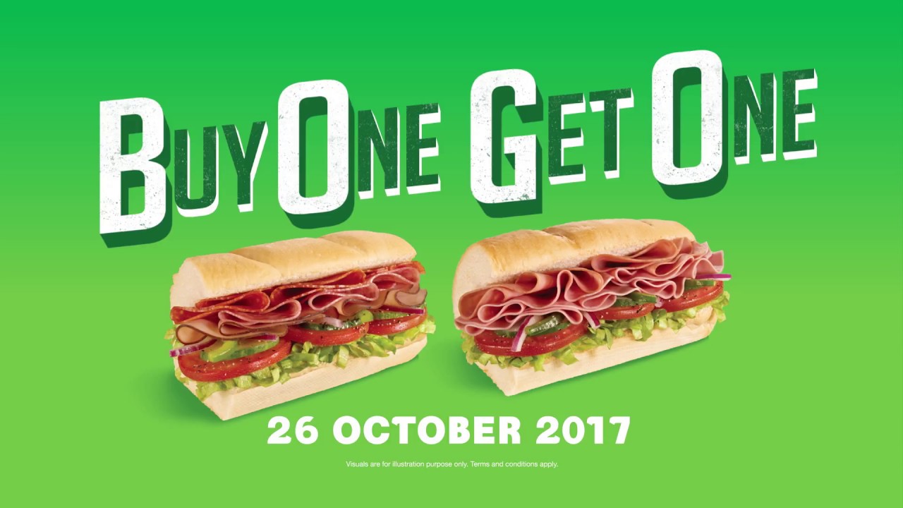 subway bogo