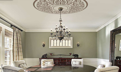 asian paints stencils for ceiling