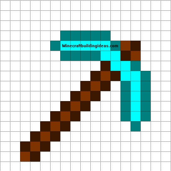 easy minecraft pixel art