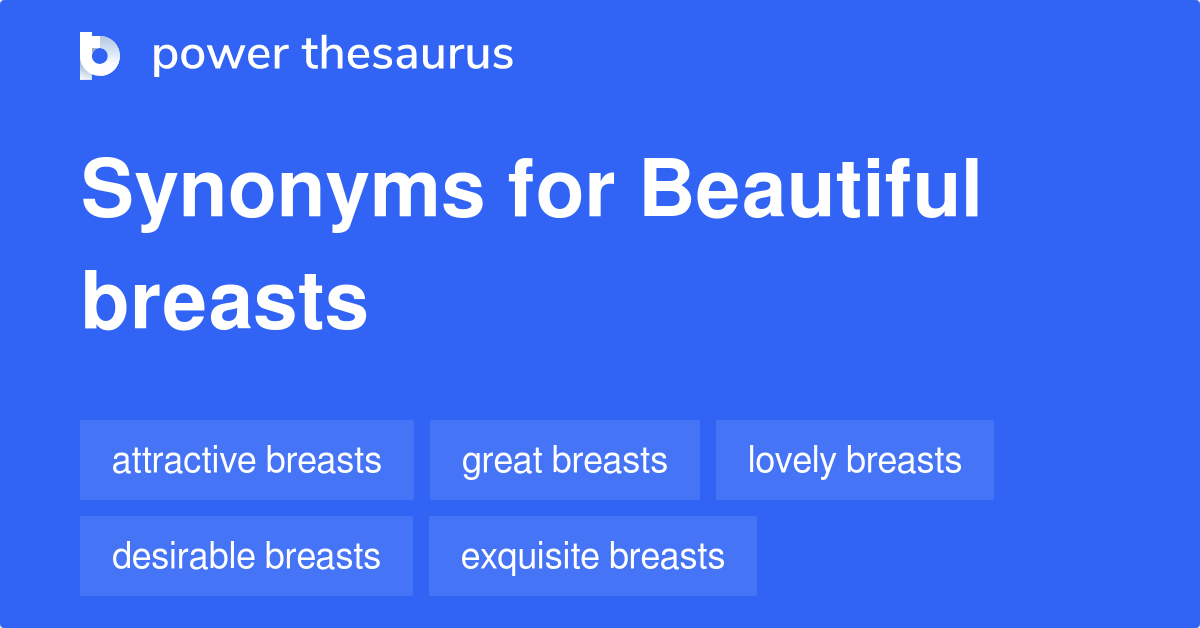 breast synonyms english